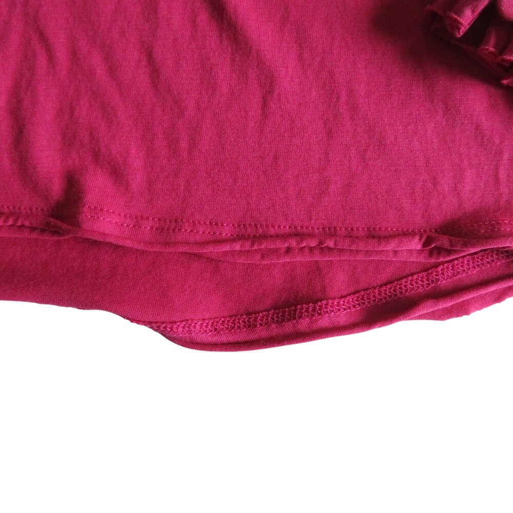 🎉🎉HP🎉🎉Sundance Living (Catalog) CAELYN TEE, Magenta, Size Large - EUC - Picture 12 of 13